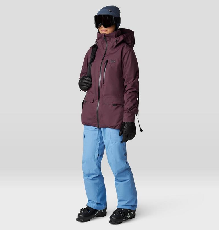 Women's Firefall Insulated Parka, Color: Blackberry, image 14