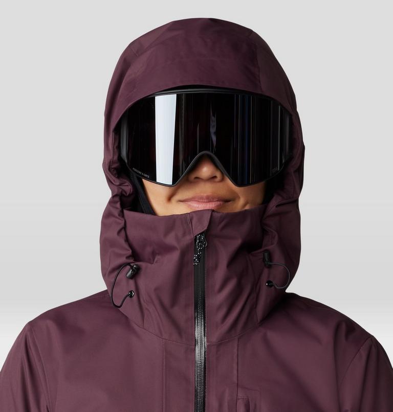 Women's Firefall Insulated Parka, Color: Blackberry, image 4