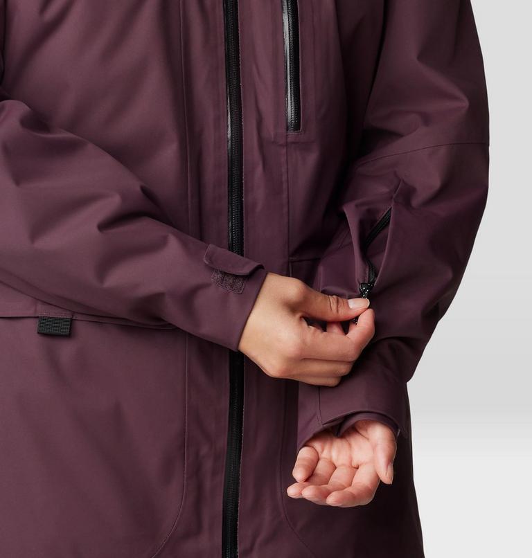 Women's Firefall Insulated Parka, Color: Blackberry, image 11