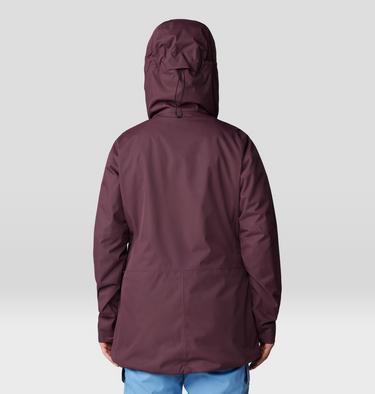 Women's Firefall Insulated Parka, Color: Blackberry, image 14
