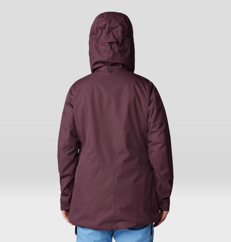 Women's Firefall Insulated Parka, Color: Blackberry, image 2