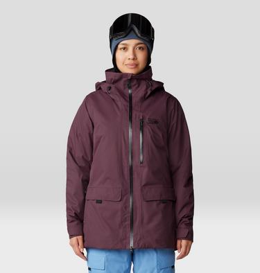 Women's Firefall Insulated Parka, Color: Blackberry, image 13