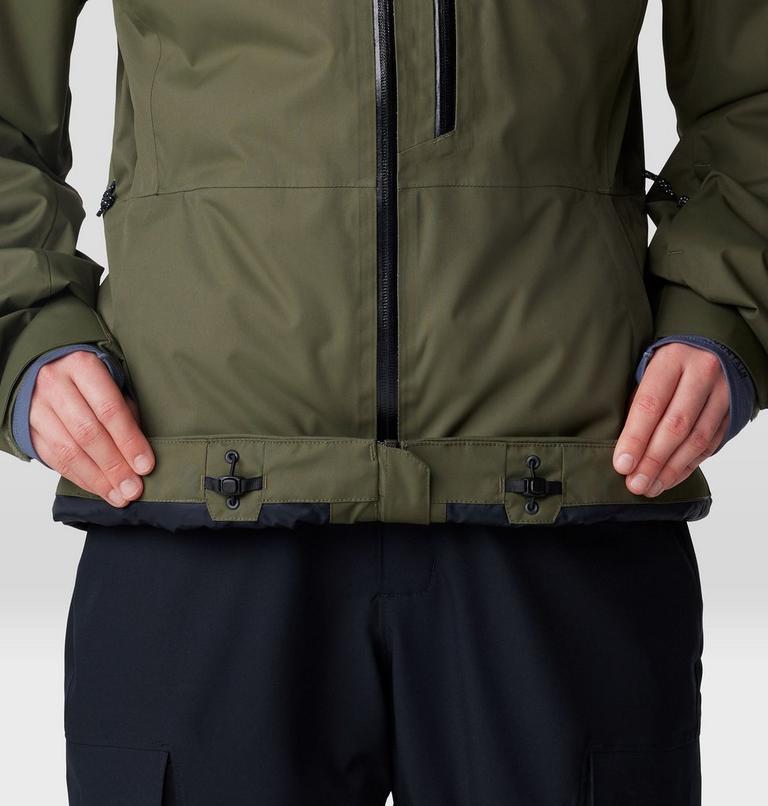 Women's Firefall Insulated Jacket, Color: Dark Pine, image 12