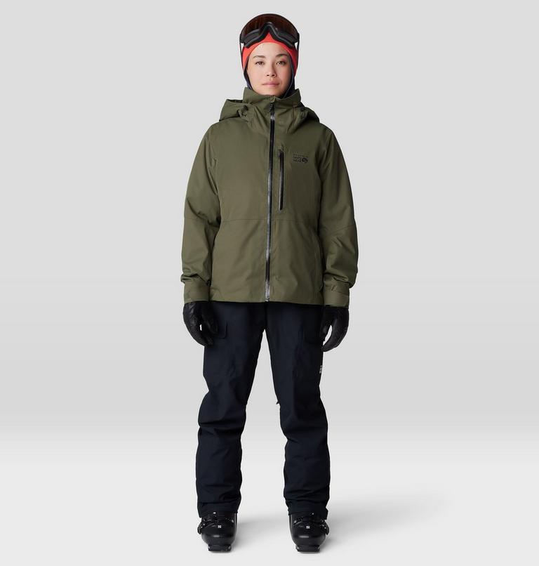 Women's Firefall Insulated Jacket, Color: Dark Pine, image 13