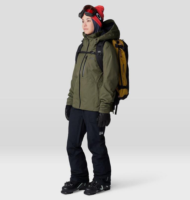 Women's Firefall Insulated Jacket, Color: Dark Pine, image 14