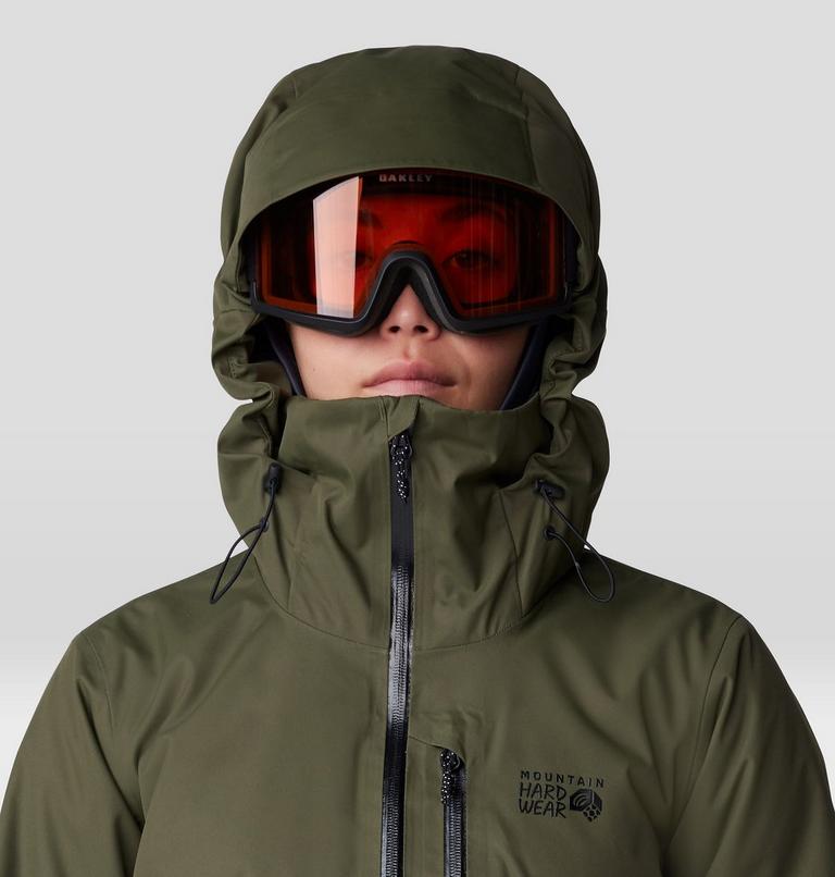 Women's Firefall Insulated Jacket, Color: Dark Pine, image 4