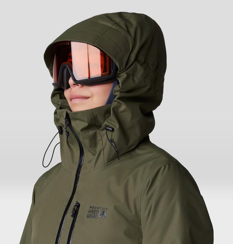 Women's Firefall Insulated Jacket, Color: Dark Pine, image 5