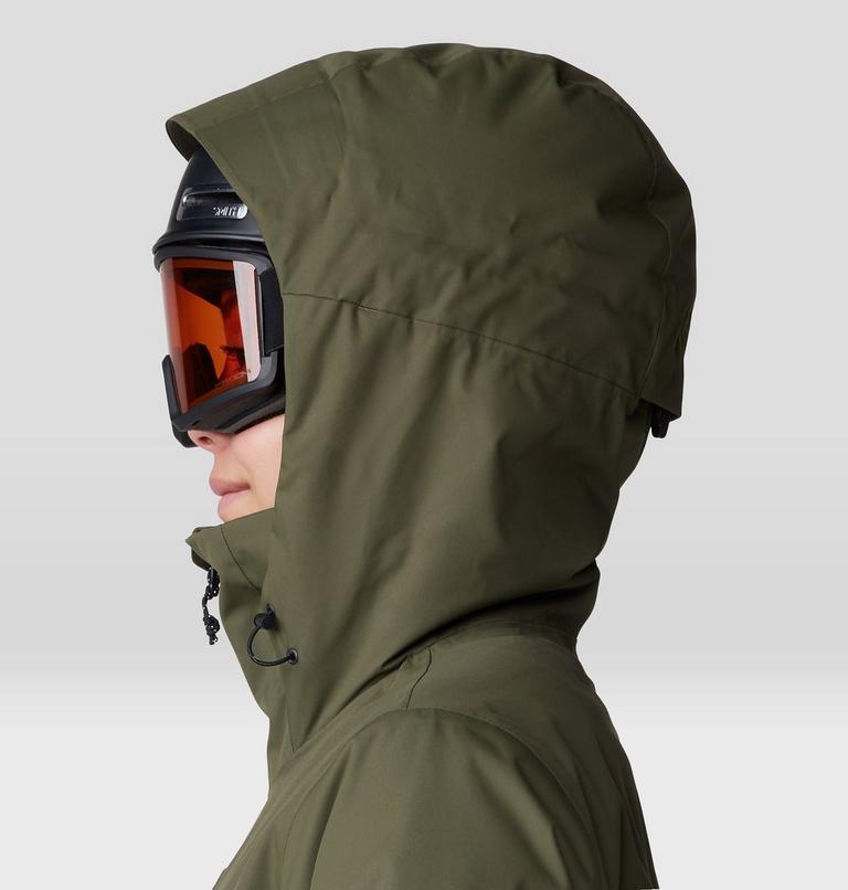 Women's Firefall Insulated Jacket, Color: Dark Pine, image 7