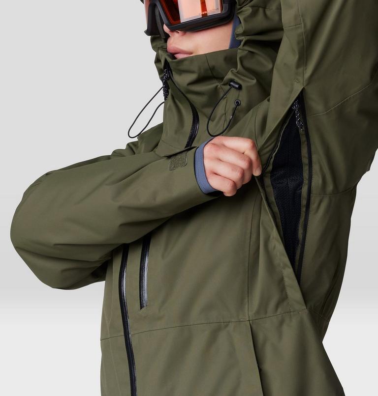 Women's Firefall Insulated Jacket, Color: Dark Pine, image 8