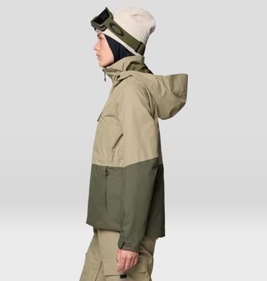 Women's Firefall Insulated Jacket, Color: Landslide, Dark Pine, image 8