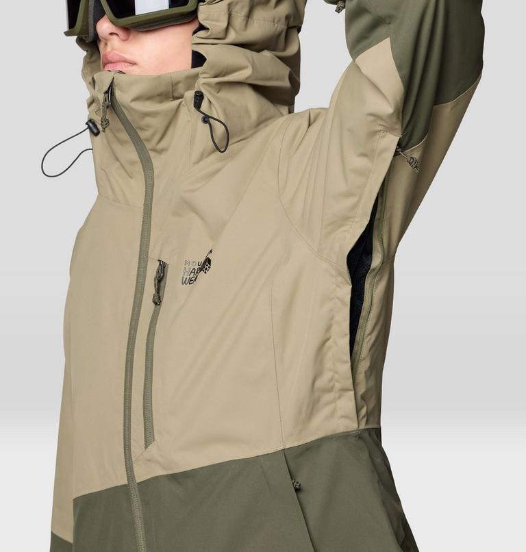 Women's Firefall Insulated Jacket, Color: Landslide, Dark Pine, image 11