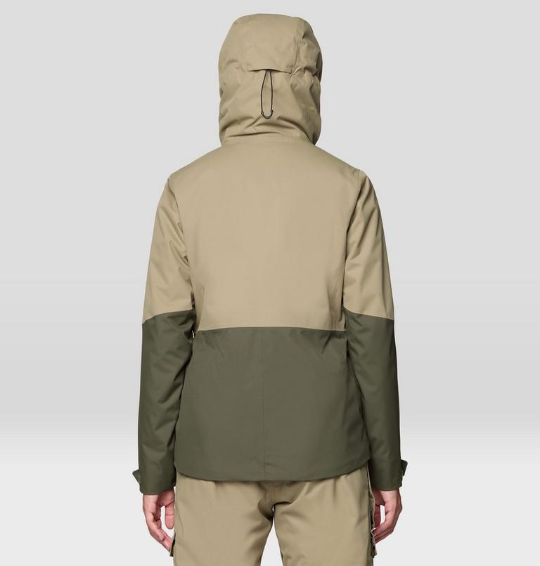 Women's Firefall Insulated Jacket, Color: Landslide, Dark Pine, image 3