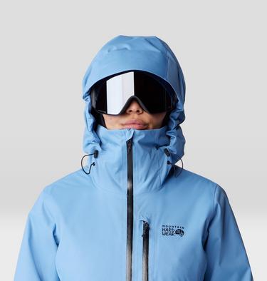 Women's Firefall Insulated Jacket, Color: Nitric Blue, image 4