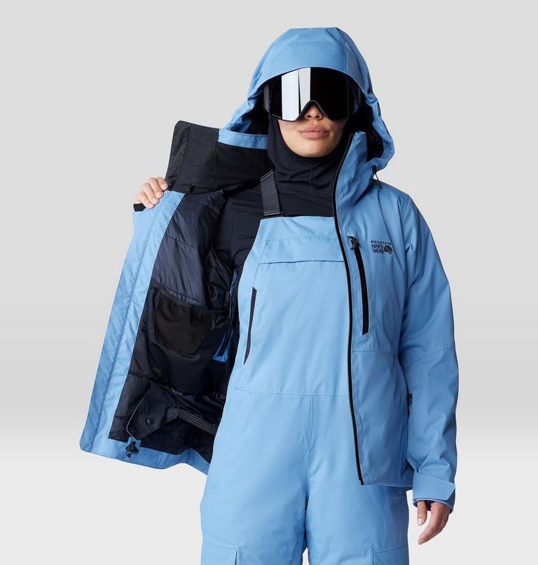 Women's Firefall Insulated Jacket, Color: Nitric Blue, image 9