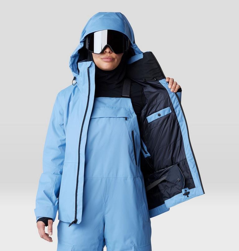 Women's Firefall Insulated Jacket, Color: Nitric Blue, image 10