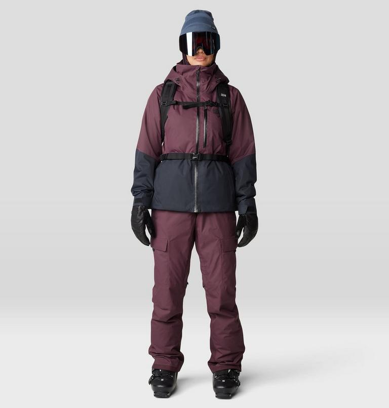 Women's Firefall Insulated Jacket, Color: Blackberry / Black, image 14