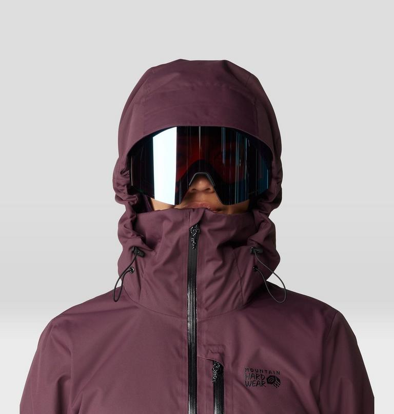 Women's Firefall Insulated Jacket, Color: Blackberry / Black, image 4