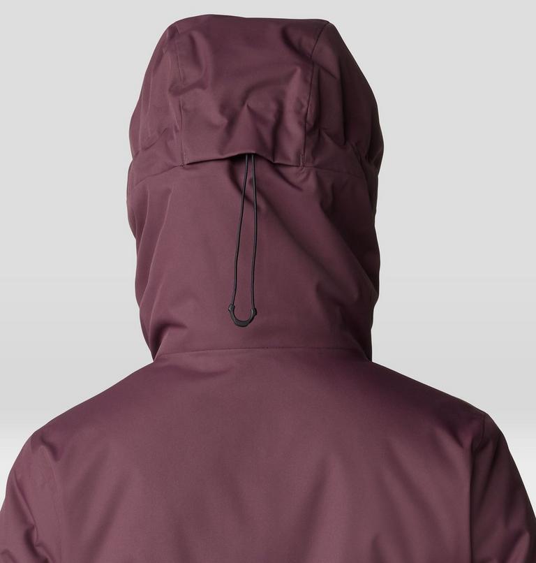 Women's Firefall Insulated Jacket, Color: Blackberry / Black, image 6