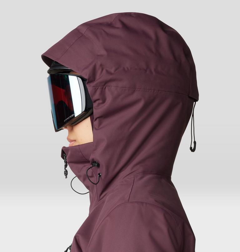 Women's Firefall Insulated Jacket, Color: Blackberry / Black, image 7