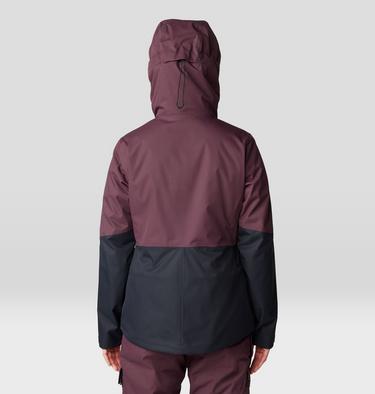 Women's Firefall Insulated Jacket, Color: Blackberry / Black, image 6