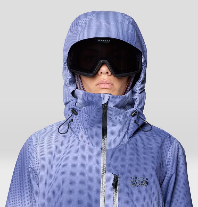 Women's Firefall Insulated Jacket, Color: Lapis Dusk Ombre Print, image 9