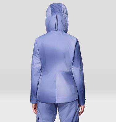 Women's Firefall Insulated Jacket, Color: Lapis Dusk Ombre Print, image 12