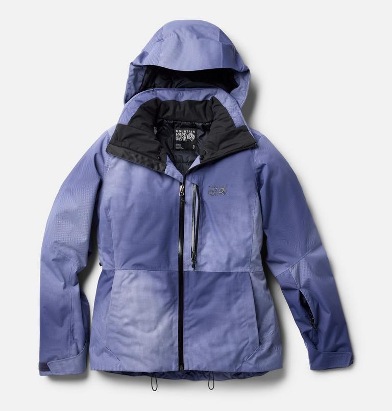 Women's Firefall Insulated Jacket, Color: Lapis Dusk Ombre Print, image 3