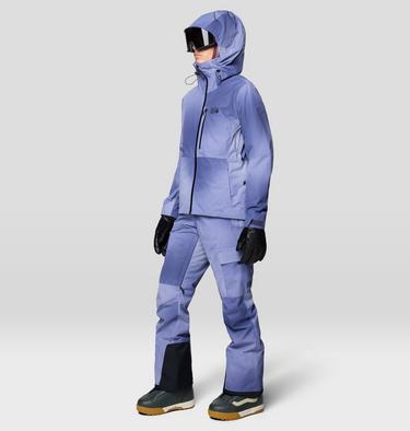 Women's Firefall Insulated Jacket, Color: Lapis Dusk Ombre Print, image 10