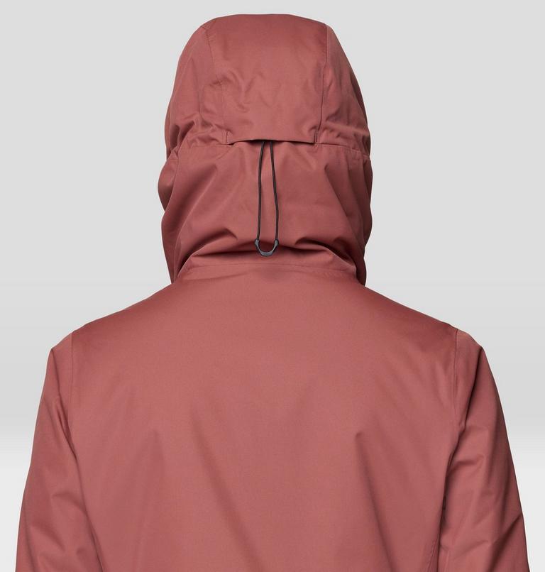 Women's Firefall Insulated Jacket, Color: Bourbon Brown, Blackberry, image 10