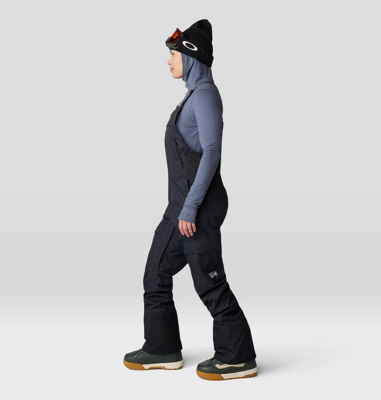 Women's Firefall Bib, Color: Black, image 4