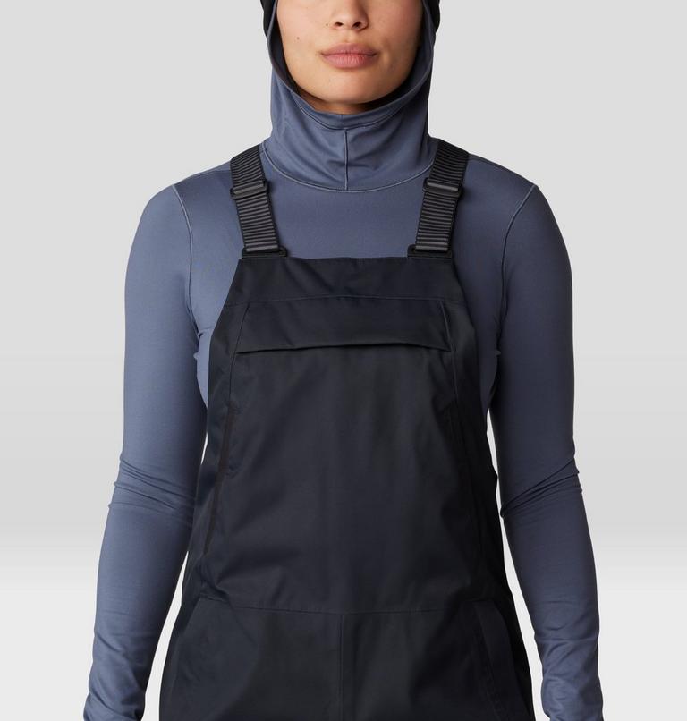 Women's Firefall Bib, Color: Black, image 5