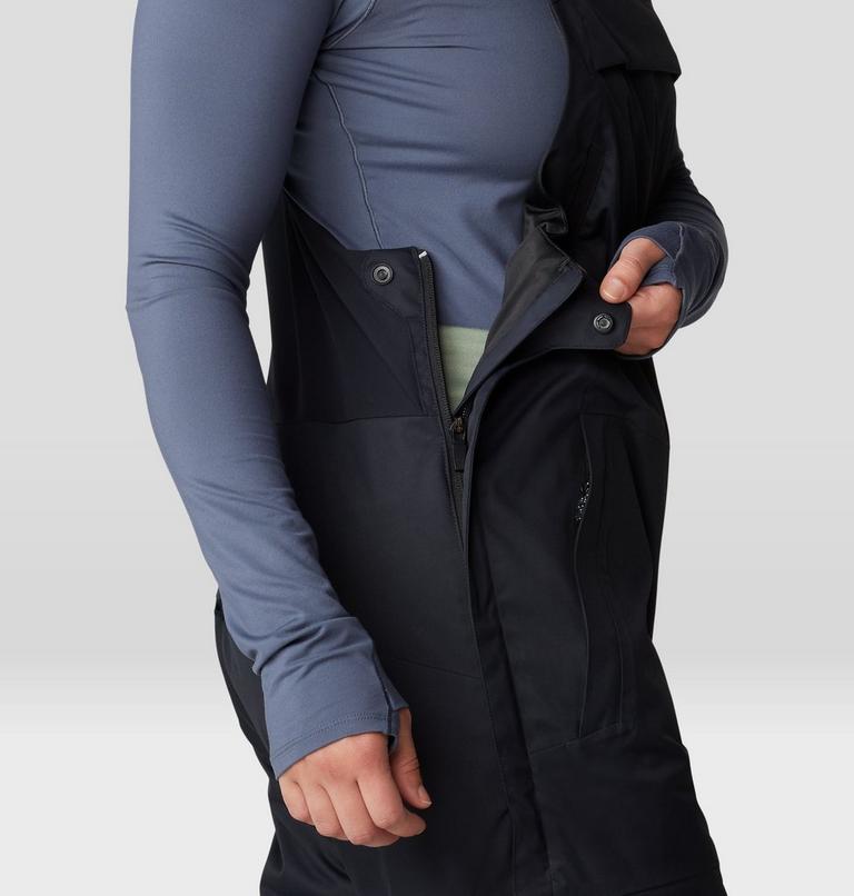 Women's Firefall Bib, Color: Black, image 8