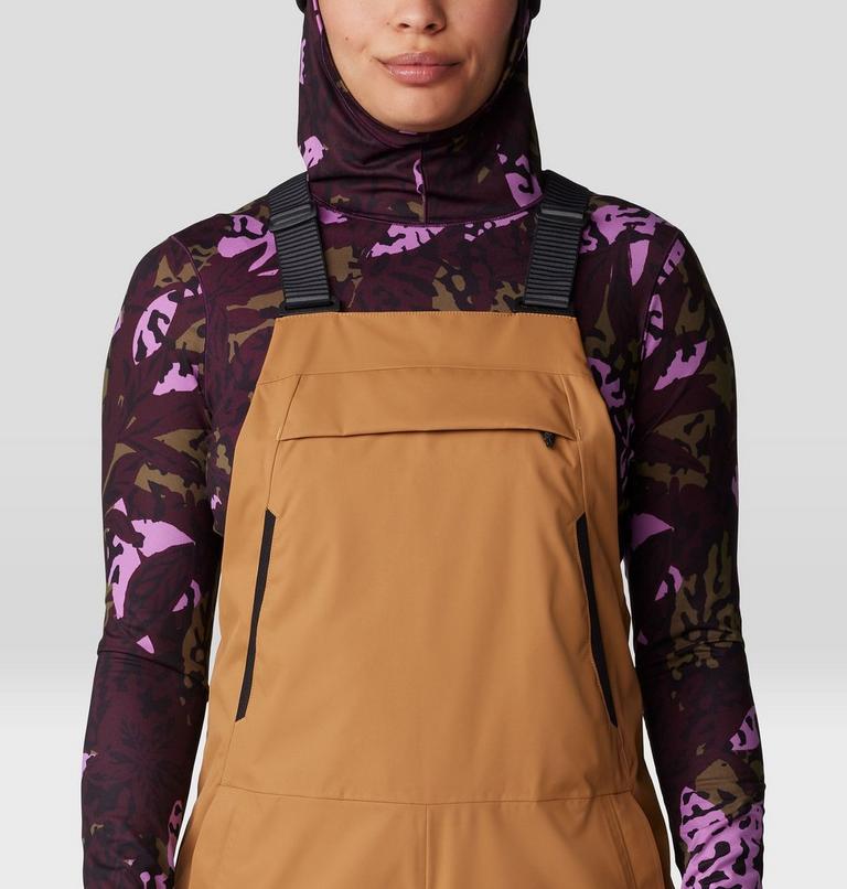 Women's Firefall Bib, Color: Copper Clay, image 5