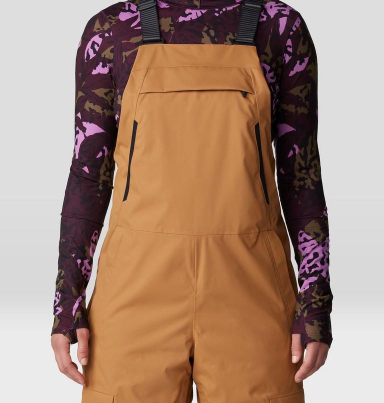 Women's Firefall Bib, Color: Copper Clay, image 7