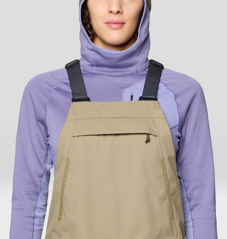 Women's Firefall Bib, Color: Landslide, image 6