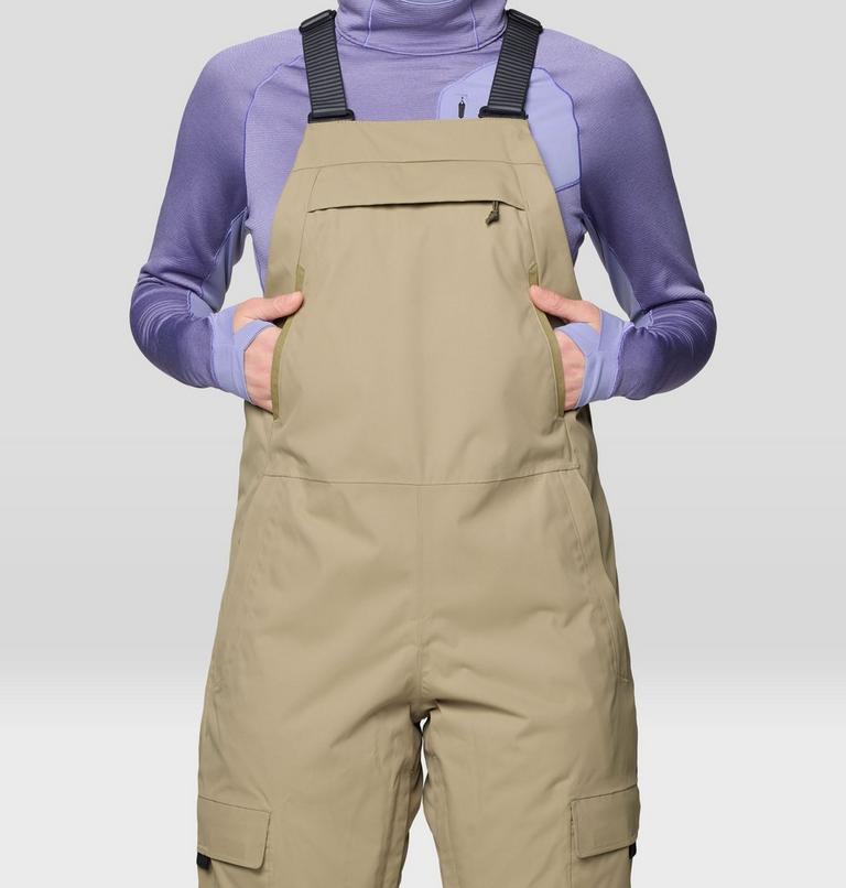 Women's Firefall Bib, Color: Landslide, image 7