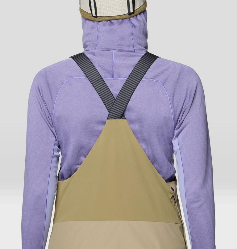 Women's Firefall Bib, Color: Landslide, image 8