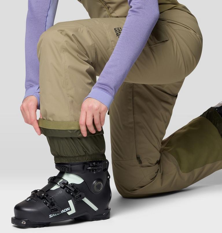 Women's Firefall Bib, Color: Landslide, image 11