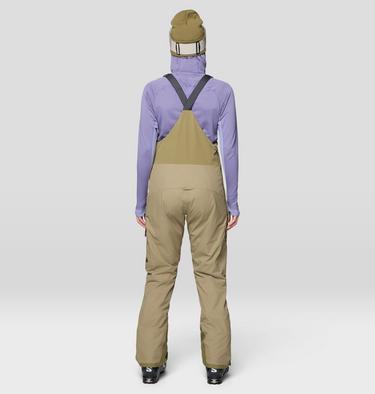 Women's Firefall Bib, Color: Landslide, image 4