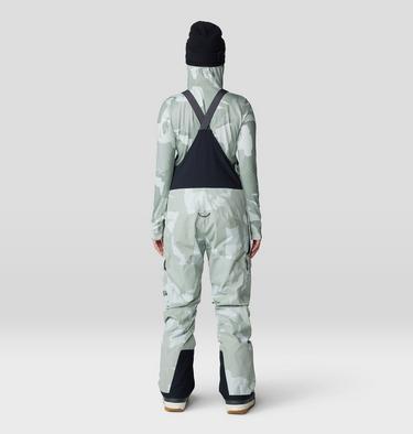 Women's Firefall Bib, Color: White Sage Snowdrifts Print, image 11
