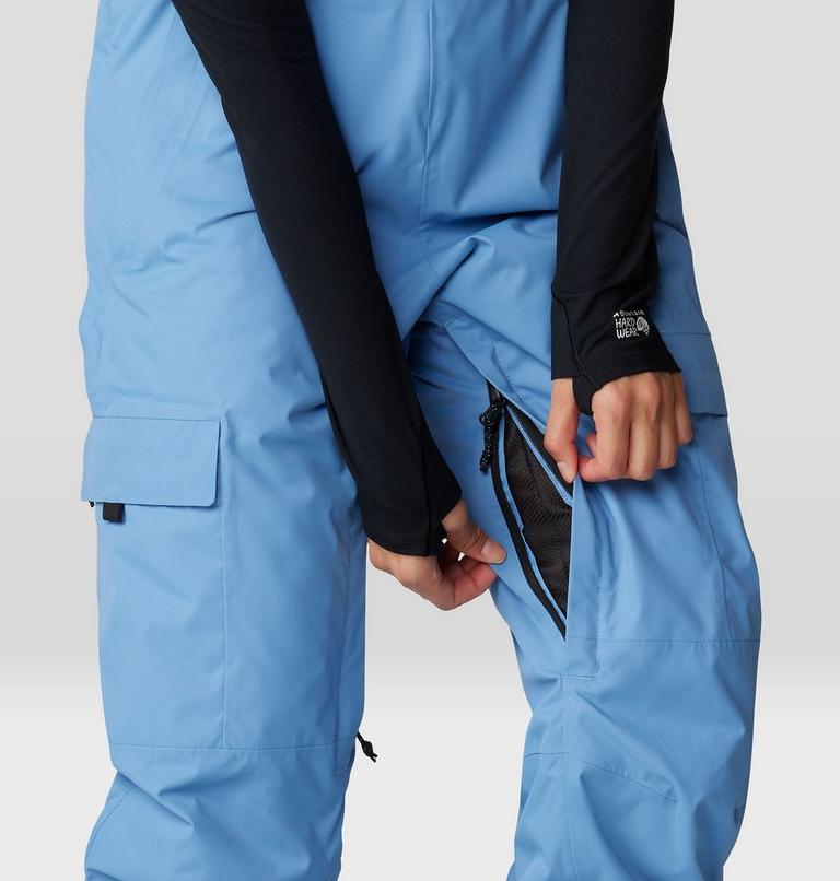 Women's Firefall Bib, Color: Nitric Blue, image 9