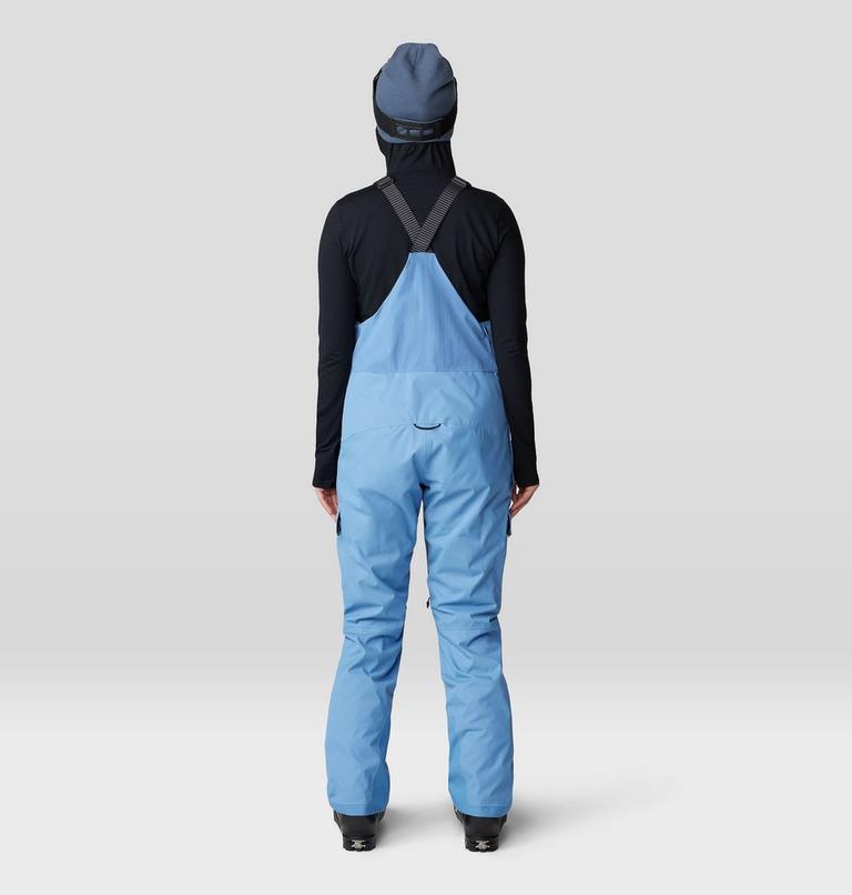 Women's Firefall Bib, Color: Nitric Blue, image 3