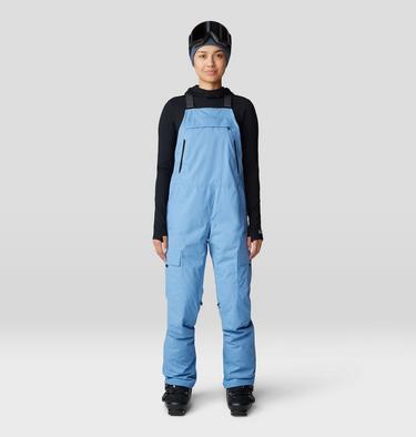 Women's Firefall Bib, Color: Nitric Blue, image 1