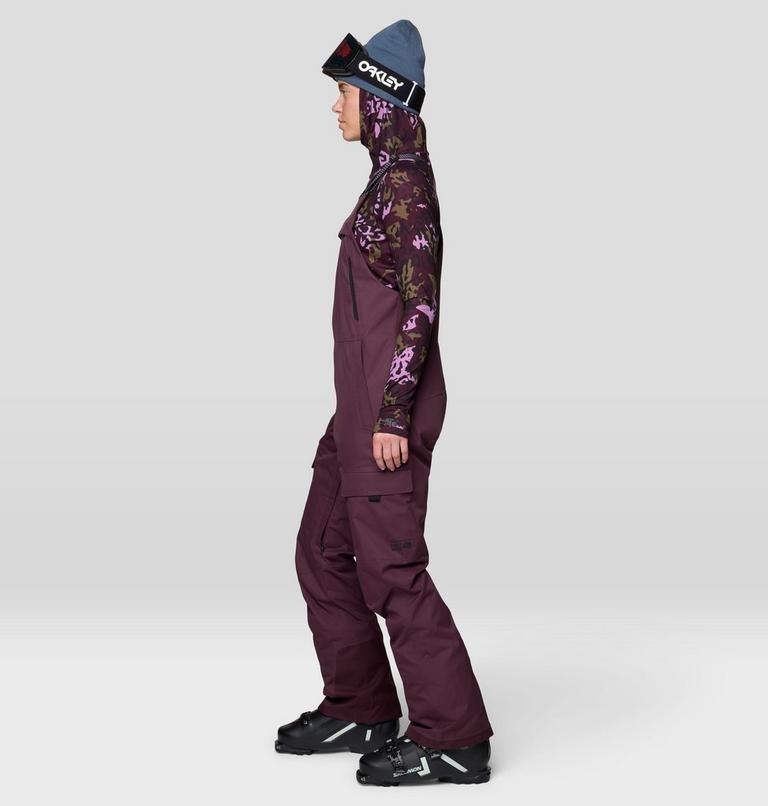 Women's Firefall Bib, Color: Blackberry, image 5
