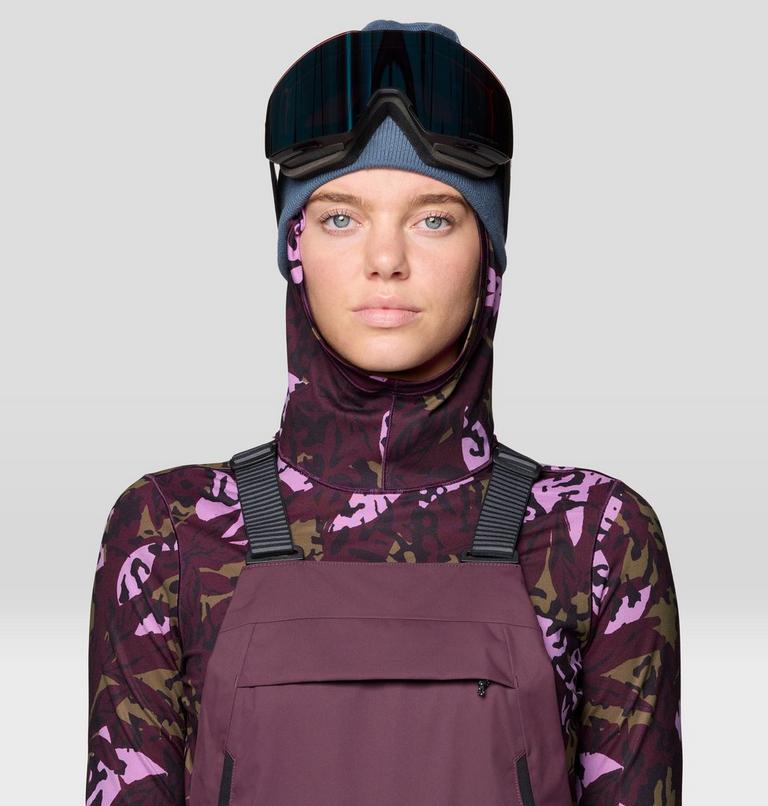 Women's Firefall Bib, Color: Blackberry, image 6