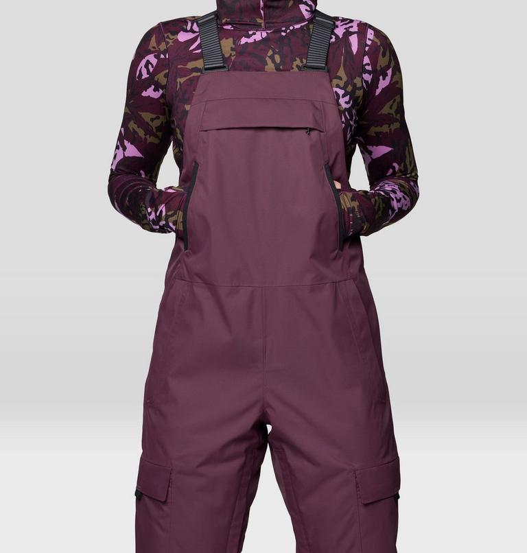 Women's Firefall Bib, Color: Blackberry, image 7