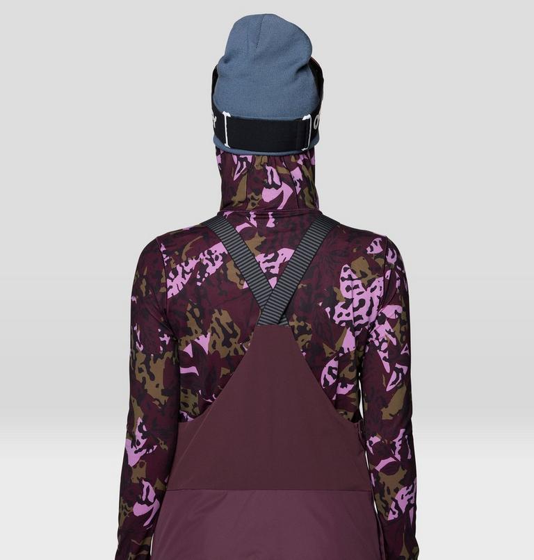 Women's Firefall Bib, Color: Blackberry, image 8