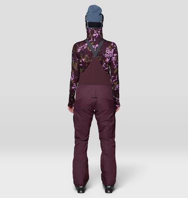 Women's Firefall Bib, Color: Blackberry, image 12