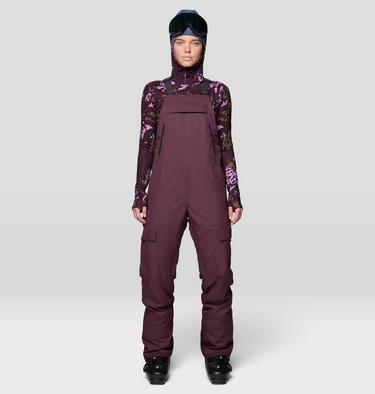 Women's Firefall Bib, Color: Blackberry, image 9