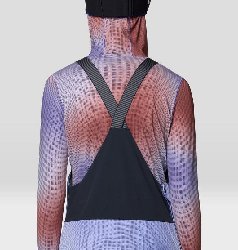 Women's Firefall Bib, Color: Lapis Dusk Ombre Print, image 8